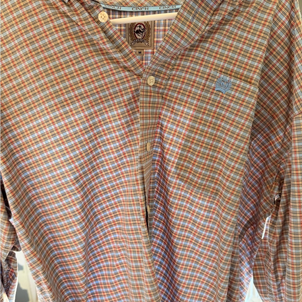 Cinch Colorful Checkered Shirt